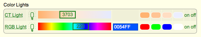 Colorpicker im CT,HUE und RGB Mode