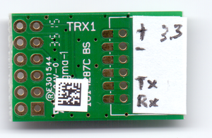 Verkabelung beim HM-MOD-UART