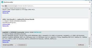 Arduino Boardverwalter