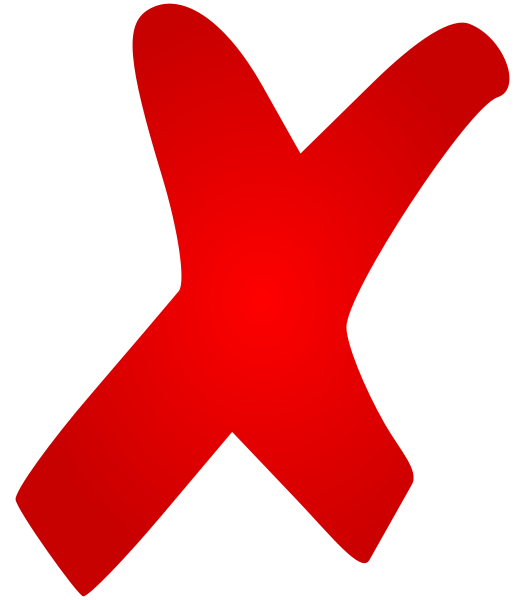 Datei:X mark.svg