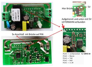 5V für Bewegungsmelder