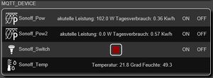 Sonoff MQTT